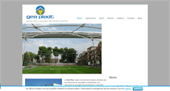 Desktop Screenshot of geaplastsrl.it